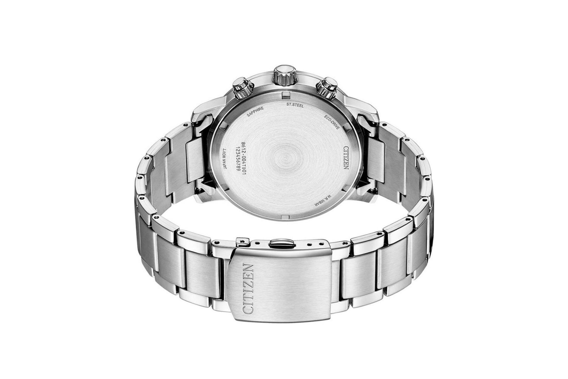 نمای پشت ساعت مچی مردانه سیتیزن Eco-Drive CA0840-87M
