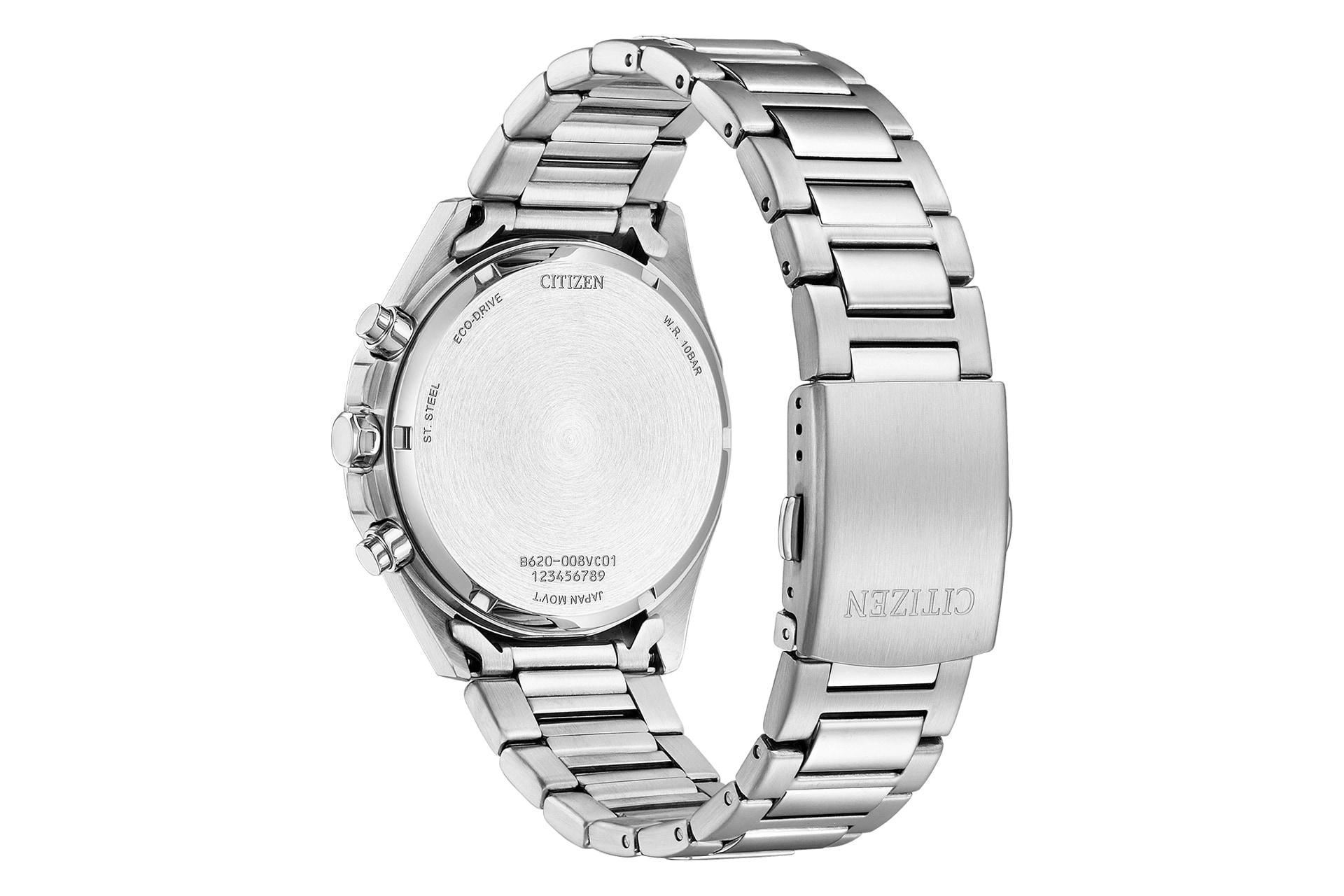 پشت ساعت مچی مردانه سیتیزن Citizen Eco-Drive CA4590-81L