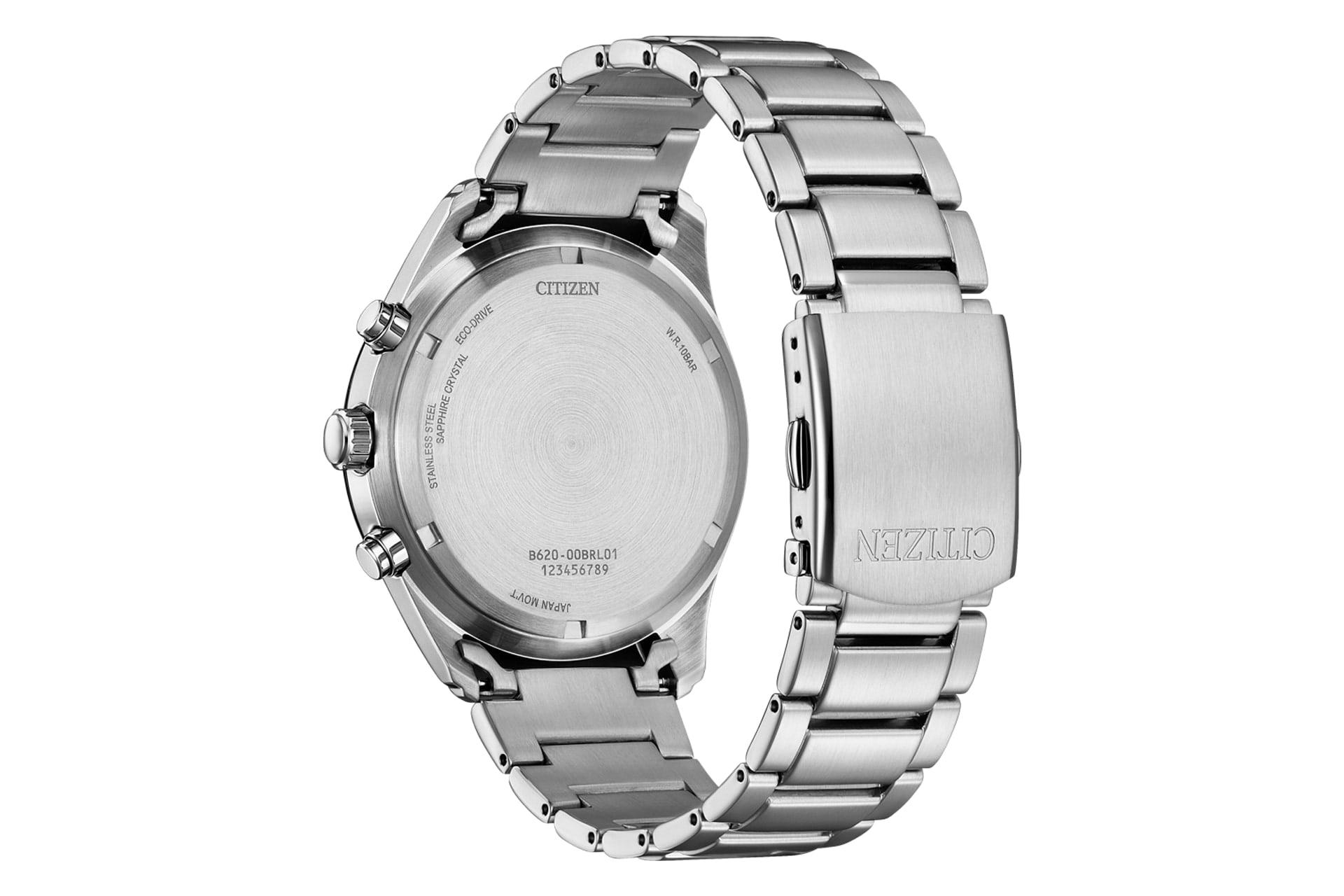 پشت ساعت مچی مردانه سیتیزن Citizen Eco-Drive CA4674-58X