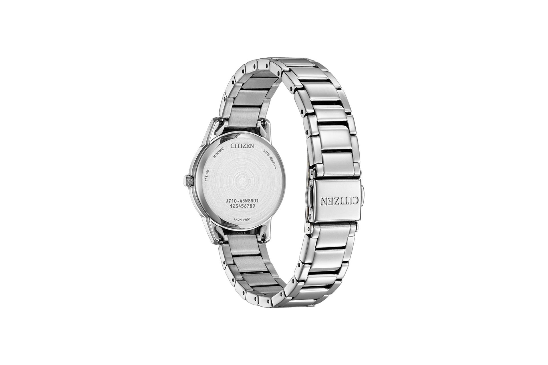 نمای پشت ساعت مچی زنانه سیتیزن Eco-Drive FE1241-71X
