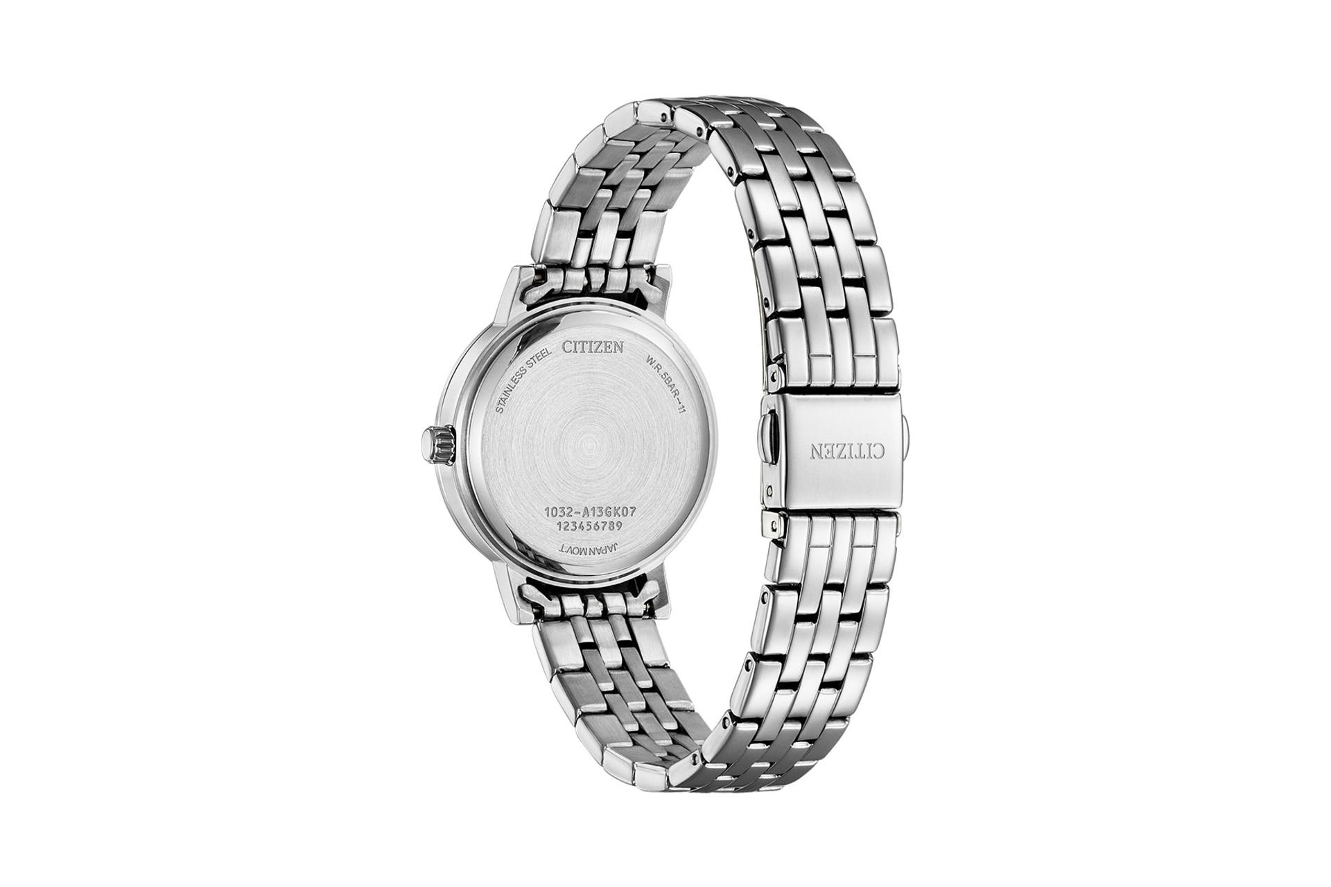 نمای پشت ساعت مچی زنانه سیتیزن EL3100-55N
