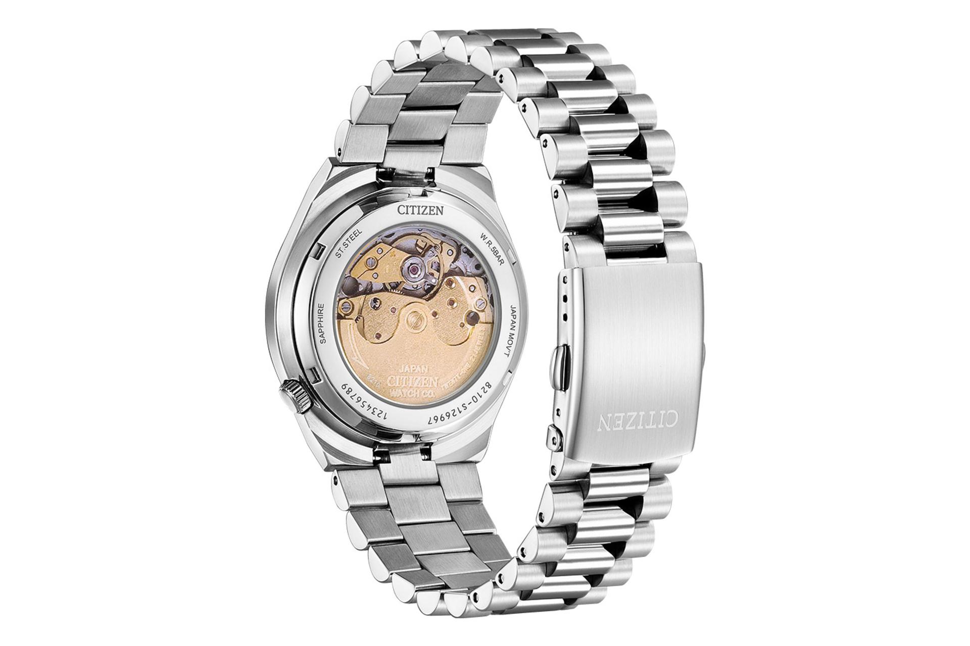 نمای پشت ساعت مچی مردانه سیتیزن NJ0151-88X