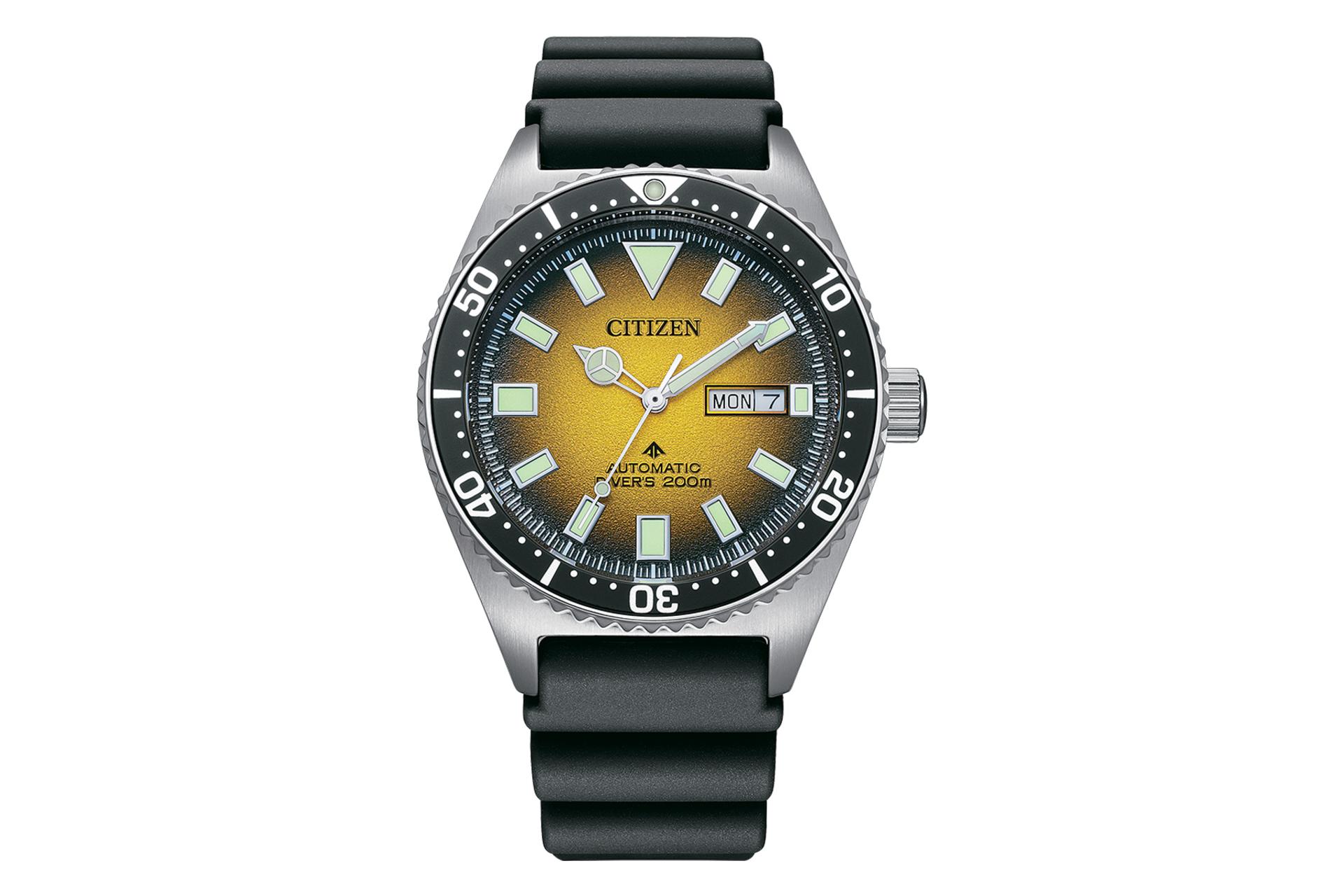ساعت مچی مردانه سیتیزن Promaster Diver NY0120-01X نمای جلو