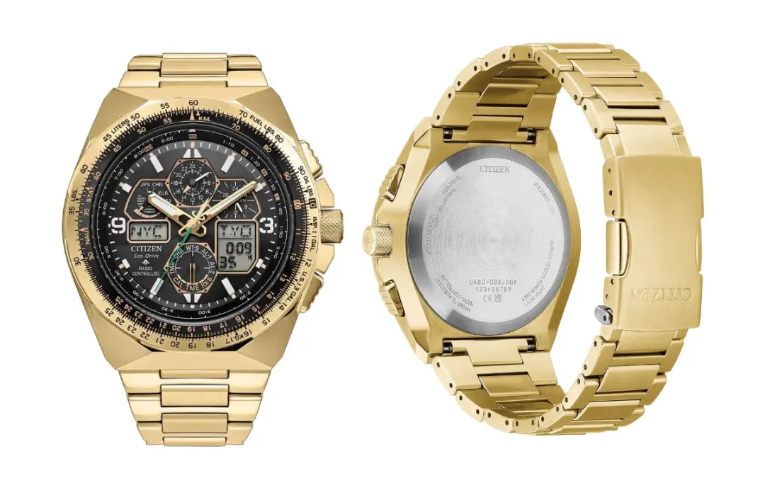ساعت مچی سیتیزن (Citizen Promaster Skyhawk A-T) طلایی