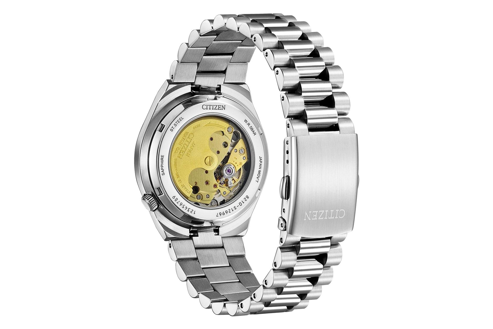 پشت ساعت مچی مردانه سیتیزن Citizen Tsuyosa NJ0151-53L