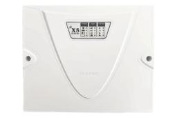 نمای پنل جلوی دزدگیر اماکن کلاسیک X5 DUPLEX با نمایش لوگو