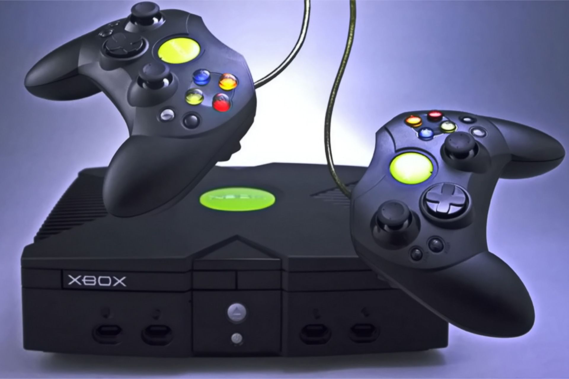 Xbox ایکس‌باکس کلاسیک با دو کنترلر