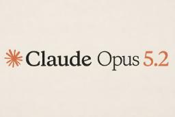 متن و لوگوی مدل هوش مصنوعی Claude Opus 5.2 (Claude Opus 5.2) بر زمینه روشن