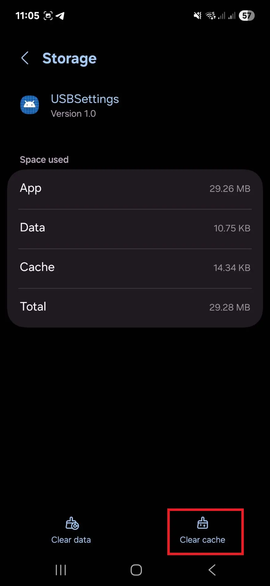 پاکسازی کش در سامسونگ