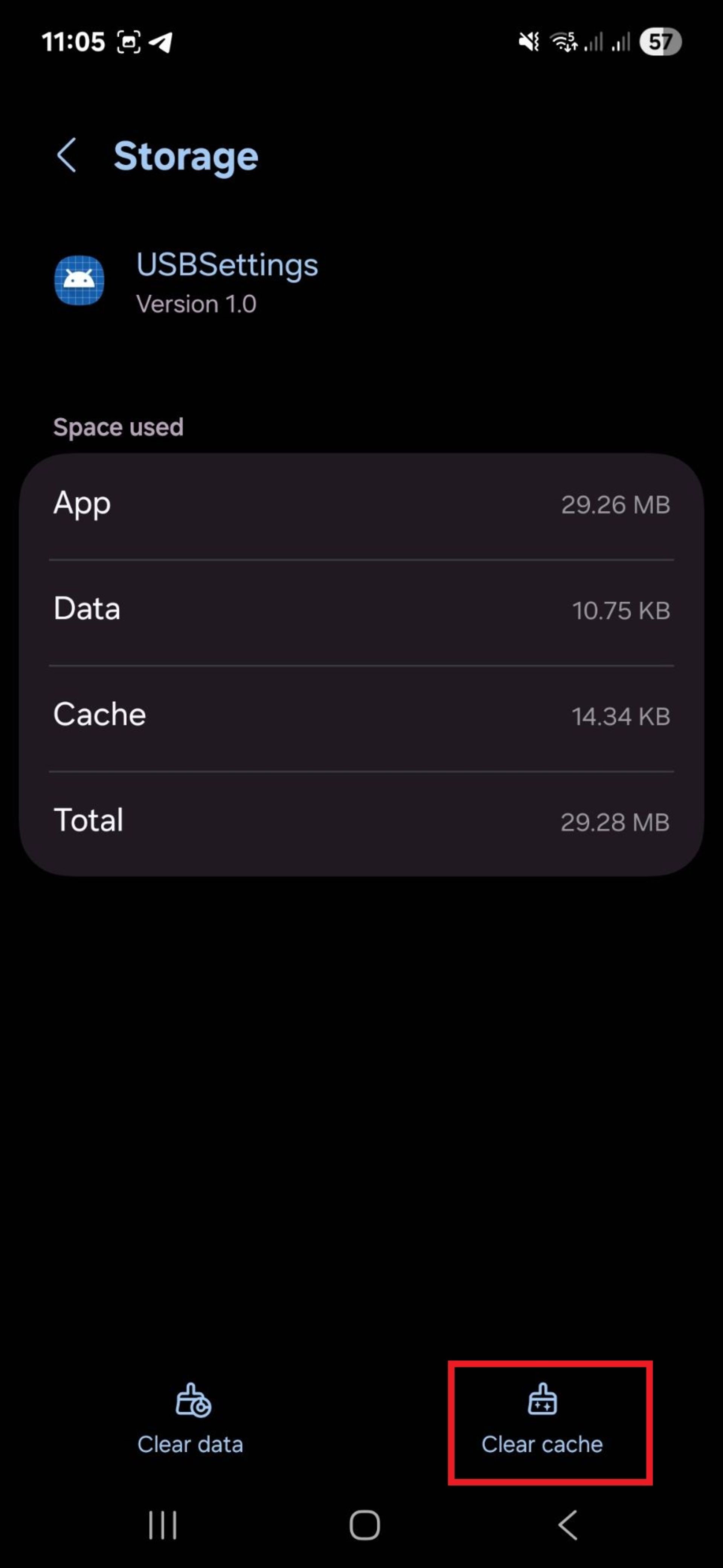 پاکسازی کش در سامسونگ