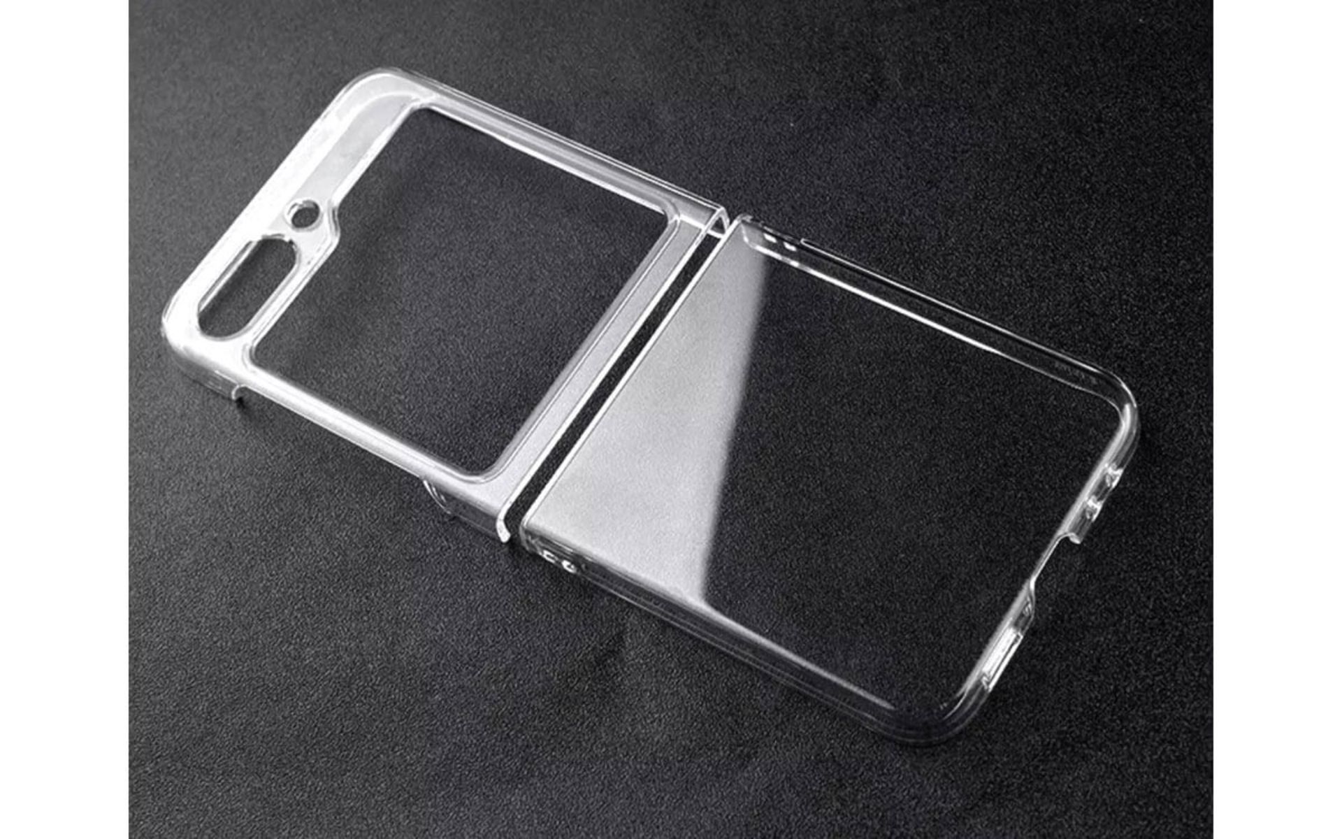 محافظ شفاف گلکسی زد فلیپ 5 با نمایشگر بیرونی متفاوت