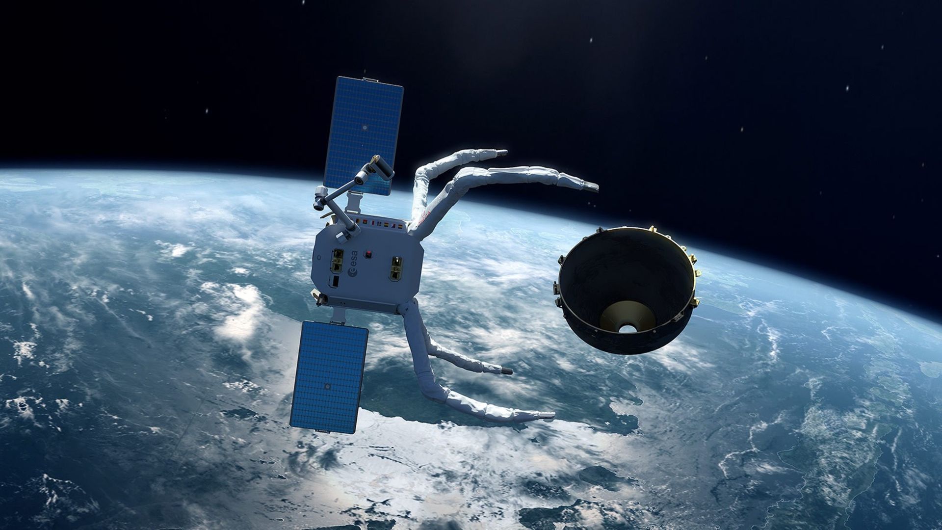 جمع‌آوری زباله‌های فضایی 