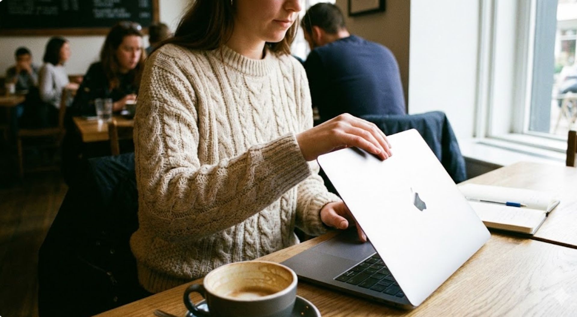 بستن در لپ تاپ