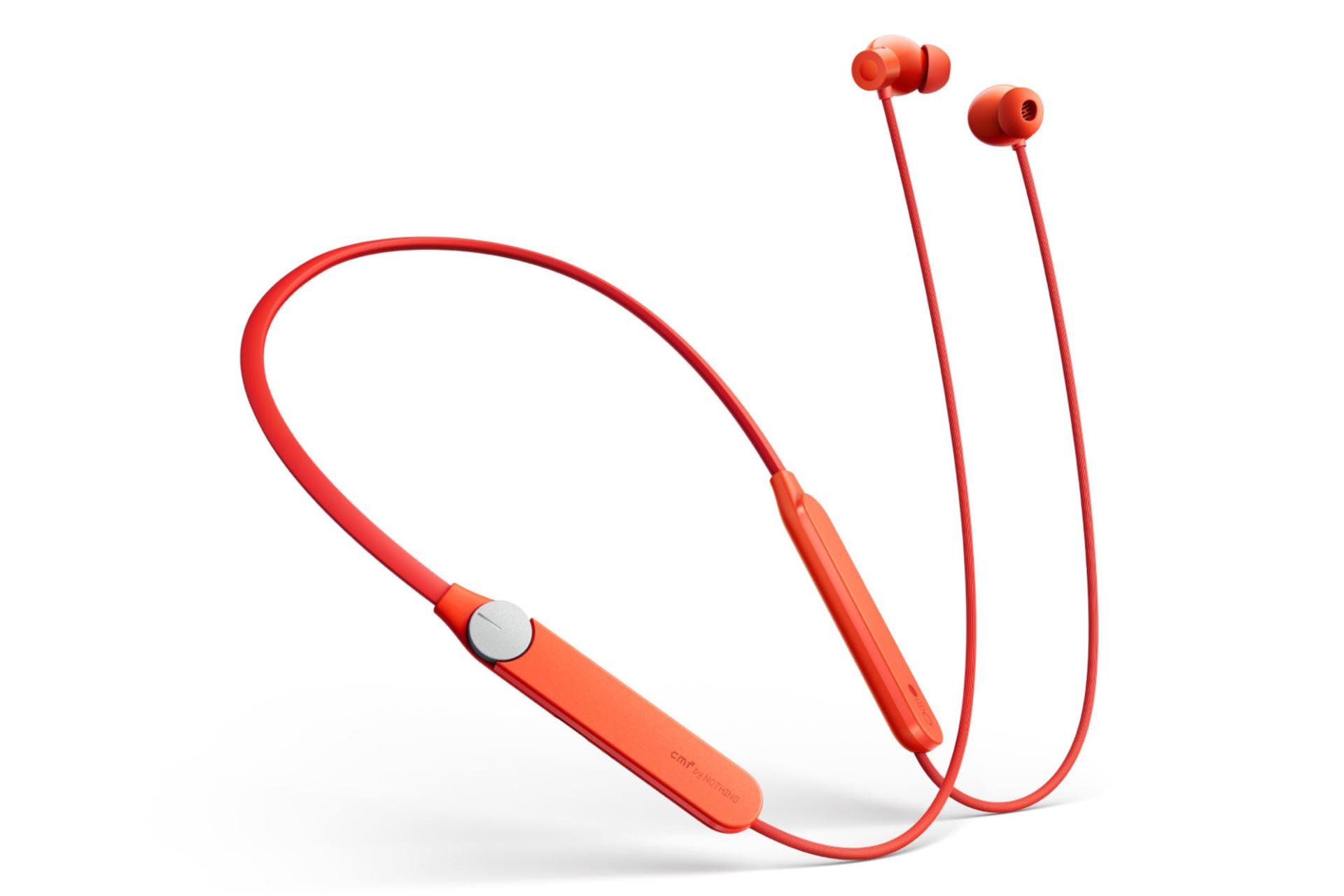 مرجع متخصصين ايران هدفون بي سيم سي ام اف CMF Neckband Pro نارنجي