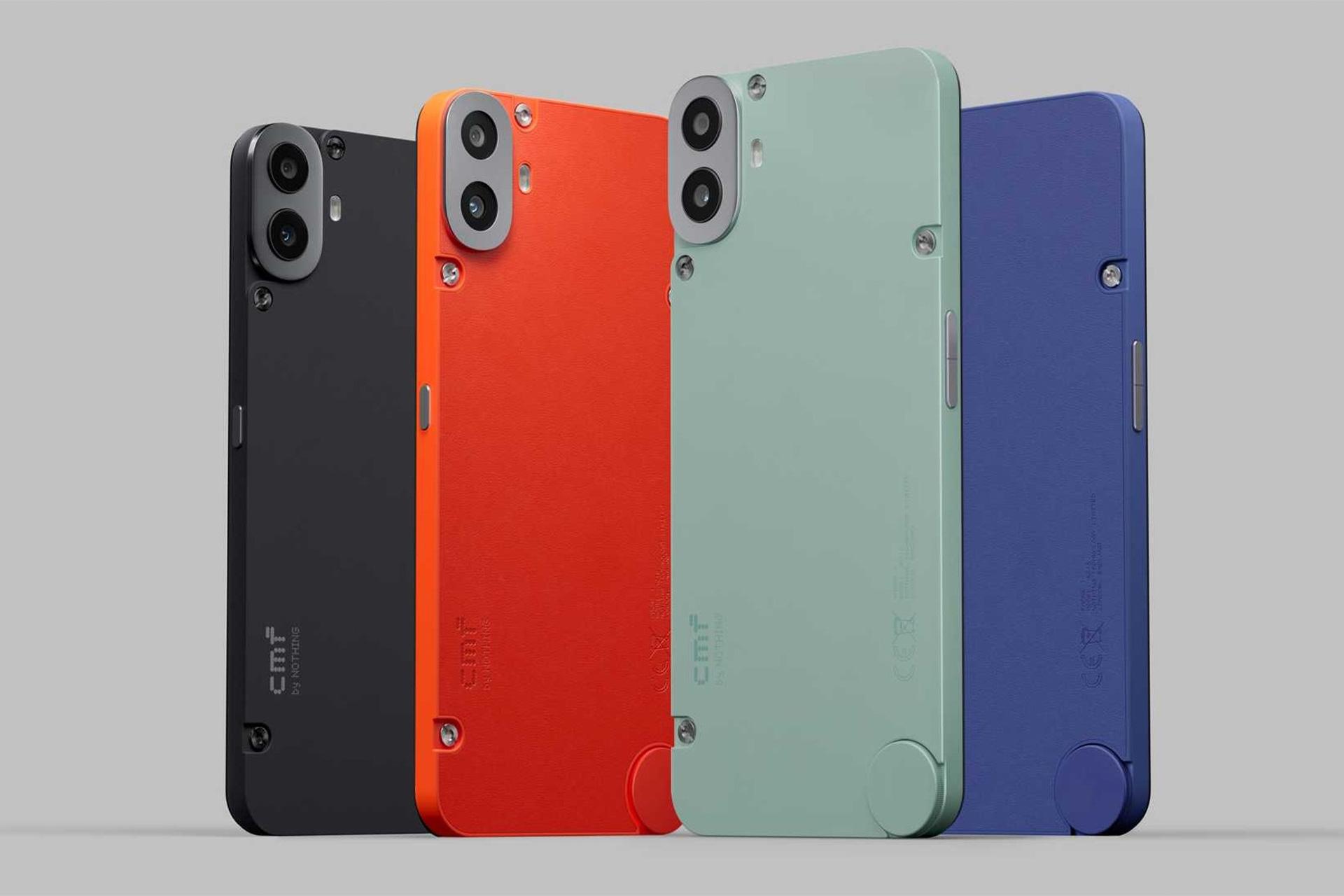 پنل پشتی و رنگ‌بندی گوشی CMF Phone 1 ناتینگ
