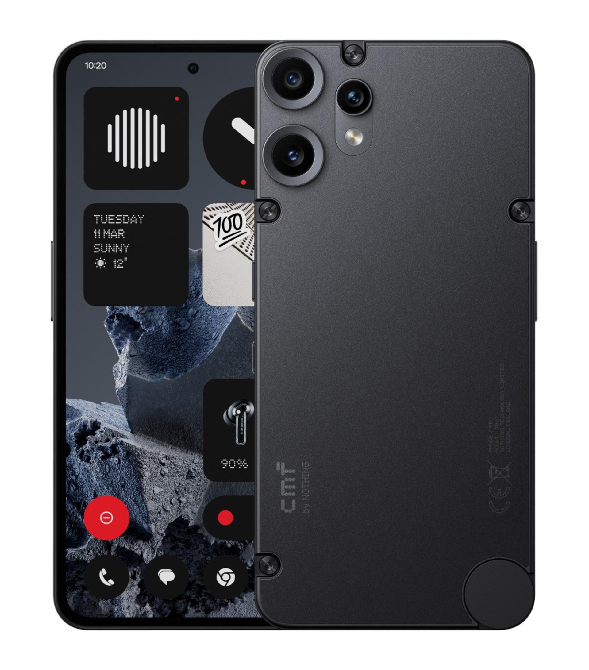 پنل جلو و پشت گوشی CMF Phone 2 Pro رنگ مشکی