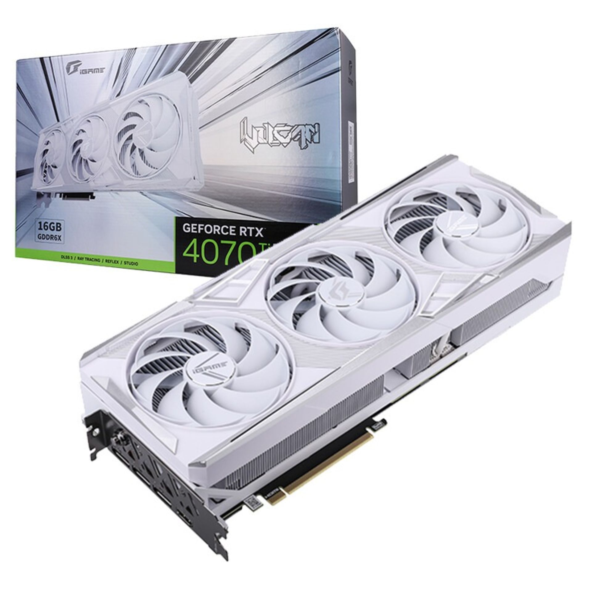 کارت گرافیک انویدیا Colorful rtx 4070 ti super white