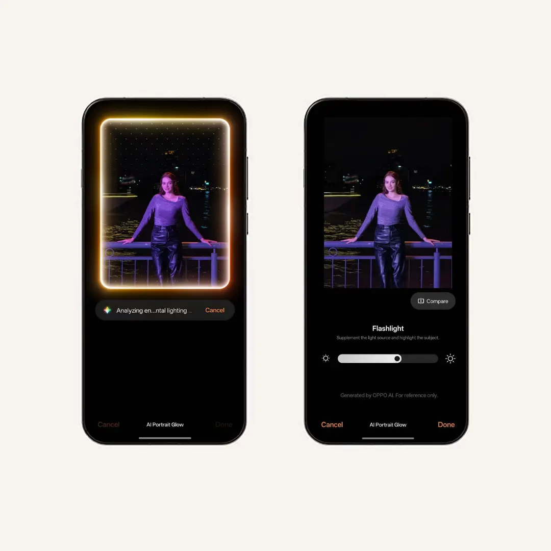 ابزار ویرایش عکس رابط کاربری ColorOS 16
