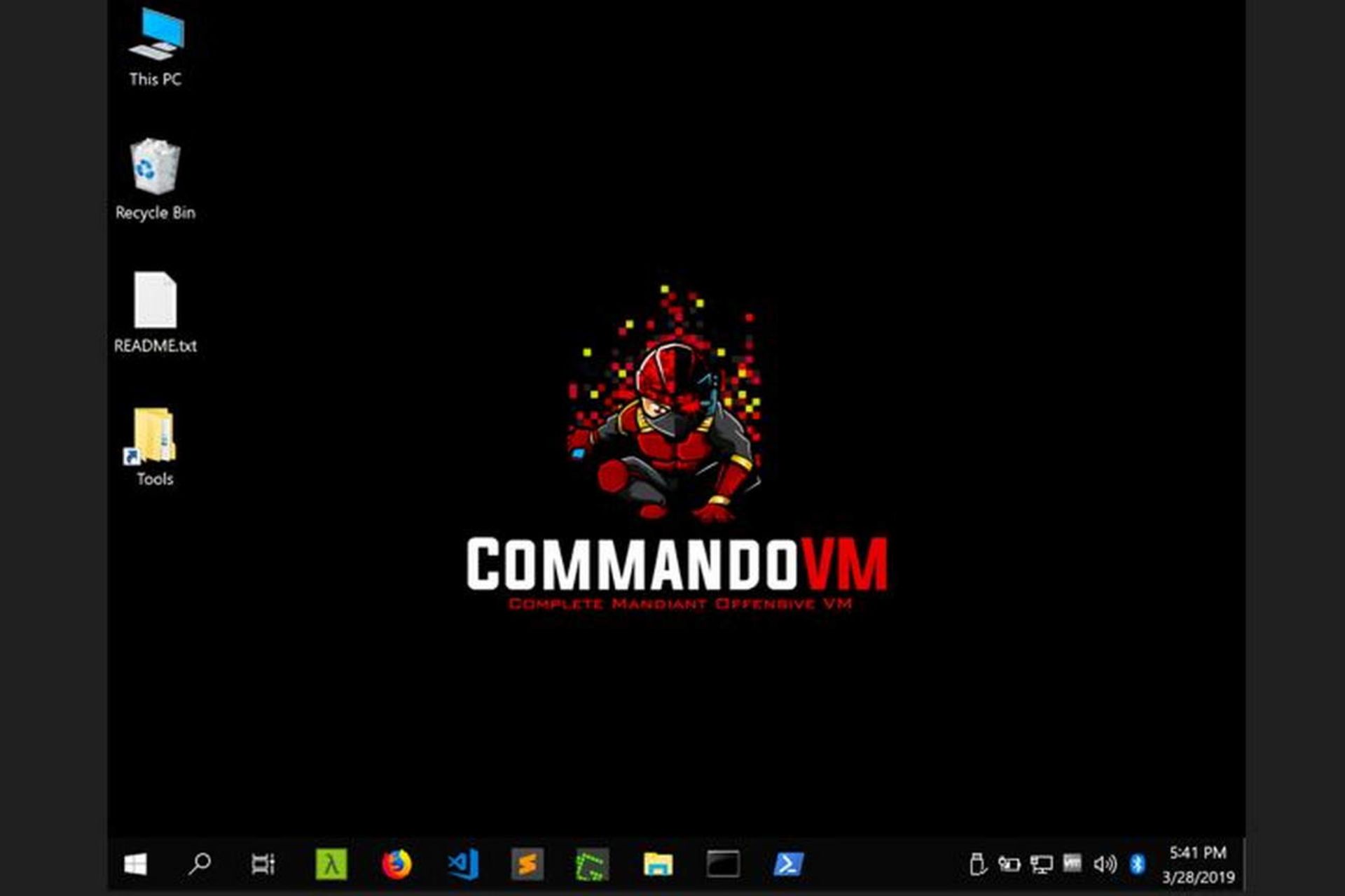 سیستم عامل هک Commando VM از شرکت Mandiant 