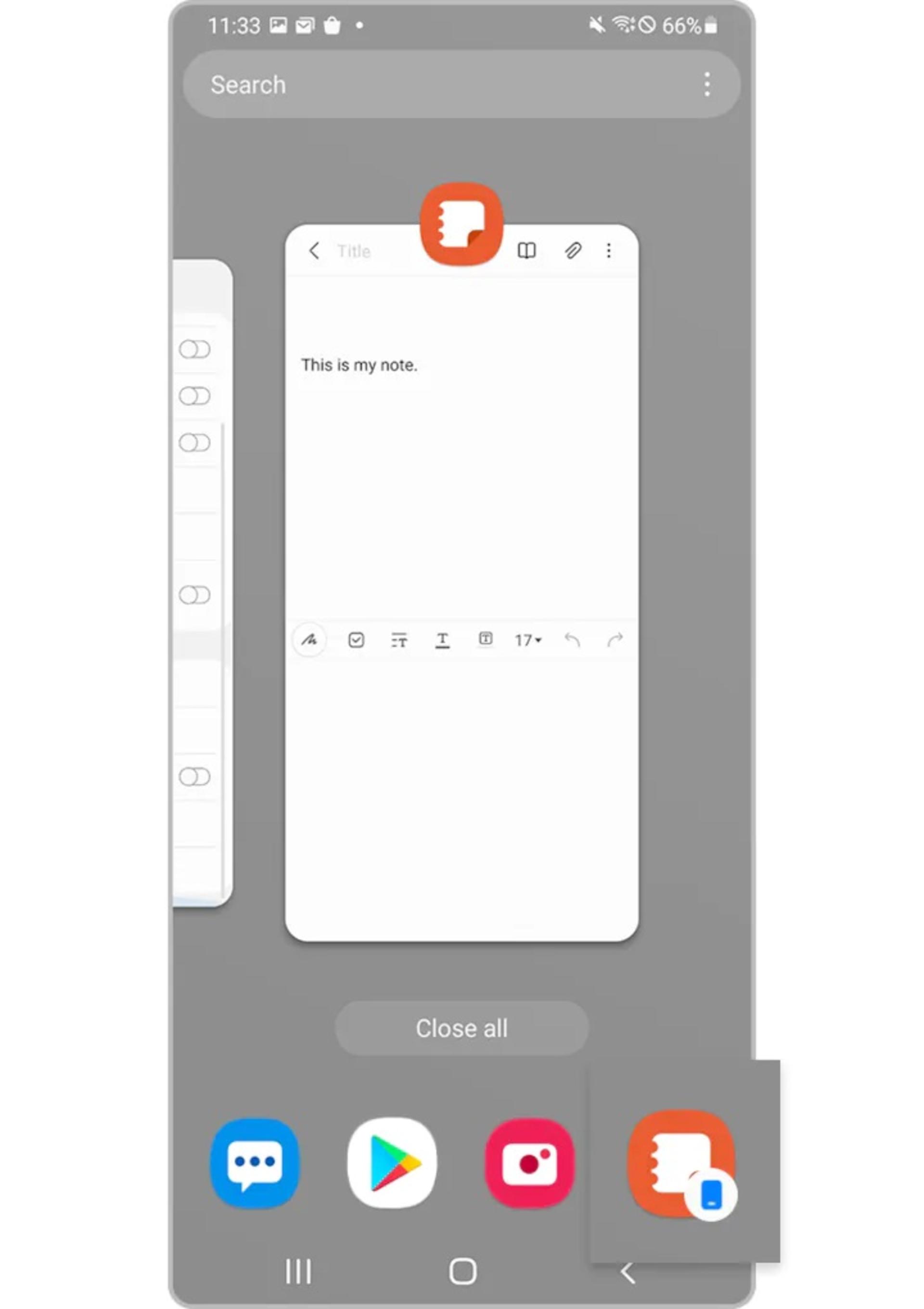  فعال کردن Continue apps on other devices
