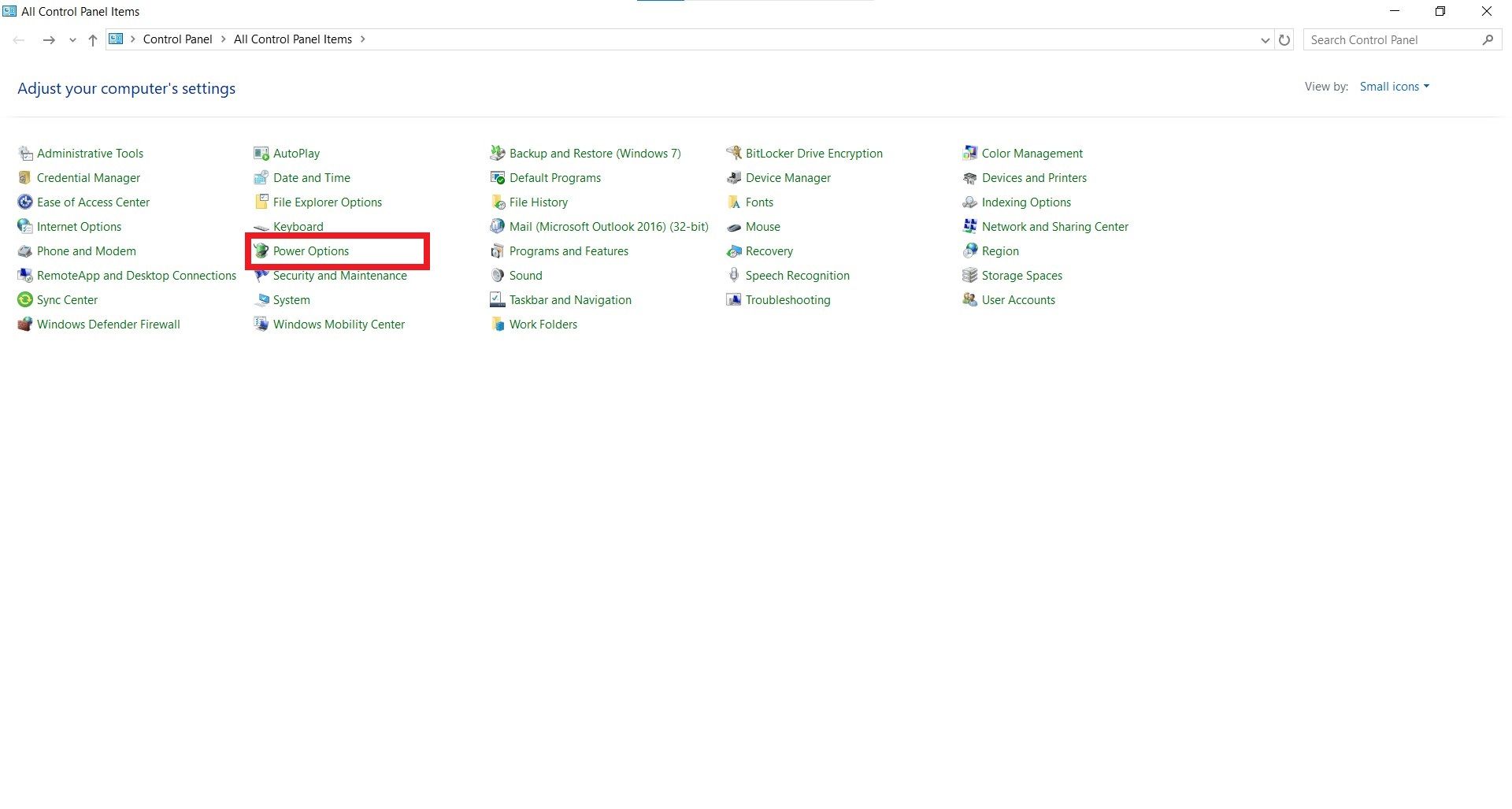 کنترل پنل در ویندوز ۱۱