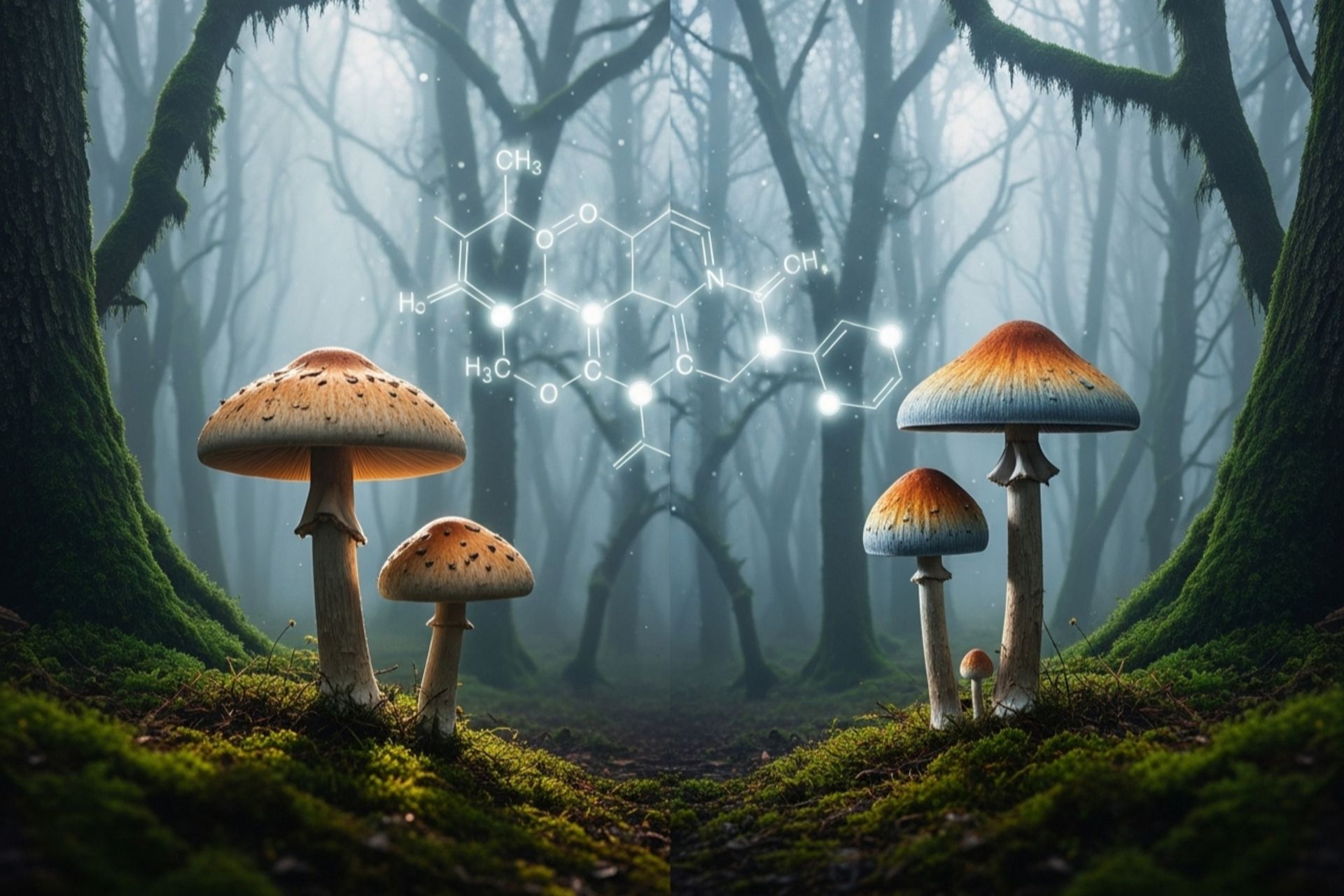 تکامل همگرای قارچ‌های حاوی سیلوسایبین