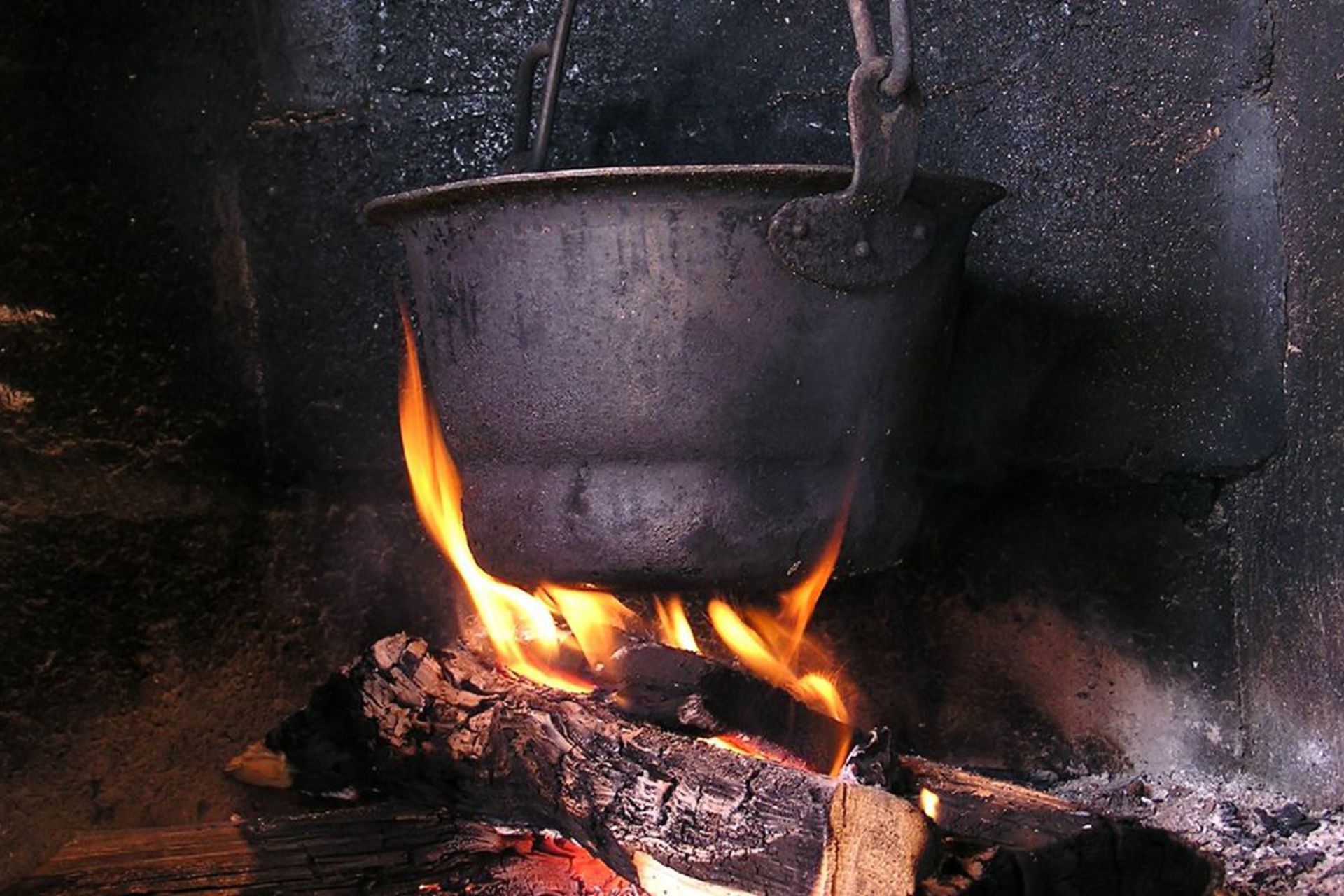 آشپزی روی آتش