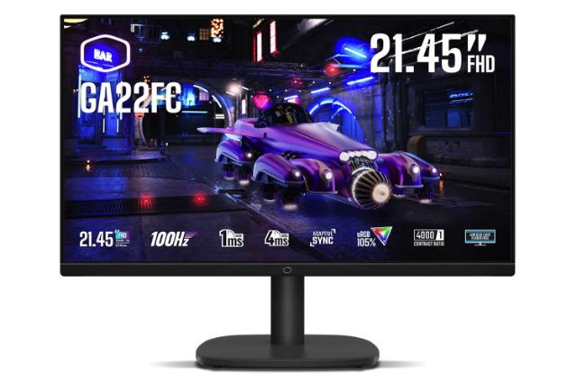 رزولوشن و کیفیت تصویر مانیتور کولر مستر 22 اینچ مدل CMI-GA22FC