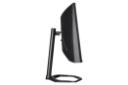 نمای کنار و ارتفاع مانیتور کولر مستر 34 اینچ مدل GM34-CW2