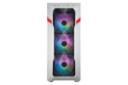نمای جلو و نورپردازی کیس کامپیوتر کولر مستر MASTERBOX TD500 MESH V2 RYU