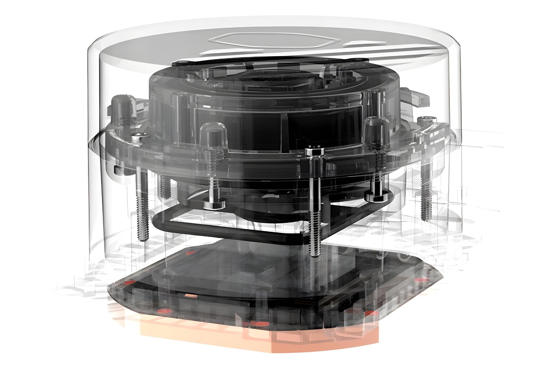 نمای داخلی واتربلاک خنک کننده مایع کولر مستر Cooler Master MASTERLIQUID 120L CORE