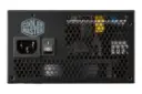 نمای پنل پشت پاور کامپیوتر کولر مستر MasterWatt 750 با توان 750 وات با نمایش درگاه برق