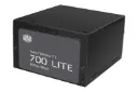 نمای نیمرخ پاور کامپیوتر کولر مستر MasterWatt Lite 230V با توان 700 وات با نمایش پنل کناری و لوگو