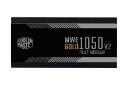 نمای کنار پاور کامپیوتر کولر مستر MWE GOLD 1050 V2 ATX 3.0 با توان 1050 وات