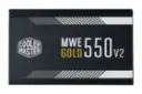 نمای پنل سمت راست پاور کامپیوتر کولر مستر MWE GOLD 550 V2 با توان 550 وات با نمایش فن