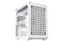 کیس کامپیوتر کولر مستر QUBE 500 FLATPACK BLACK & WHITE EDITION رنگ سفید