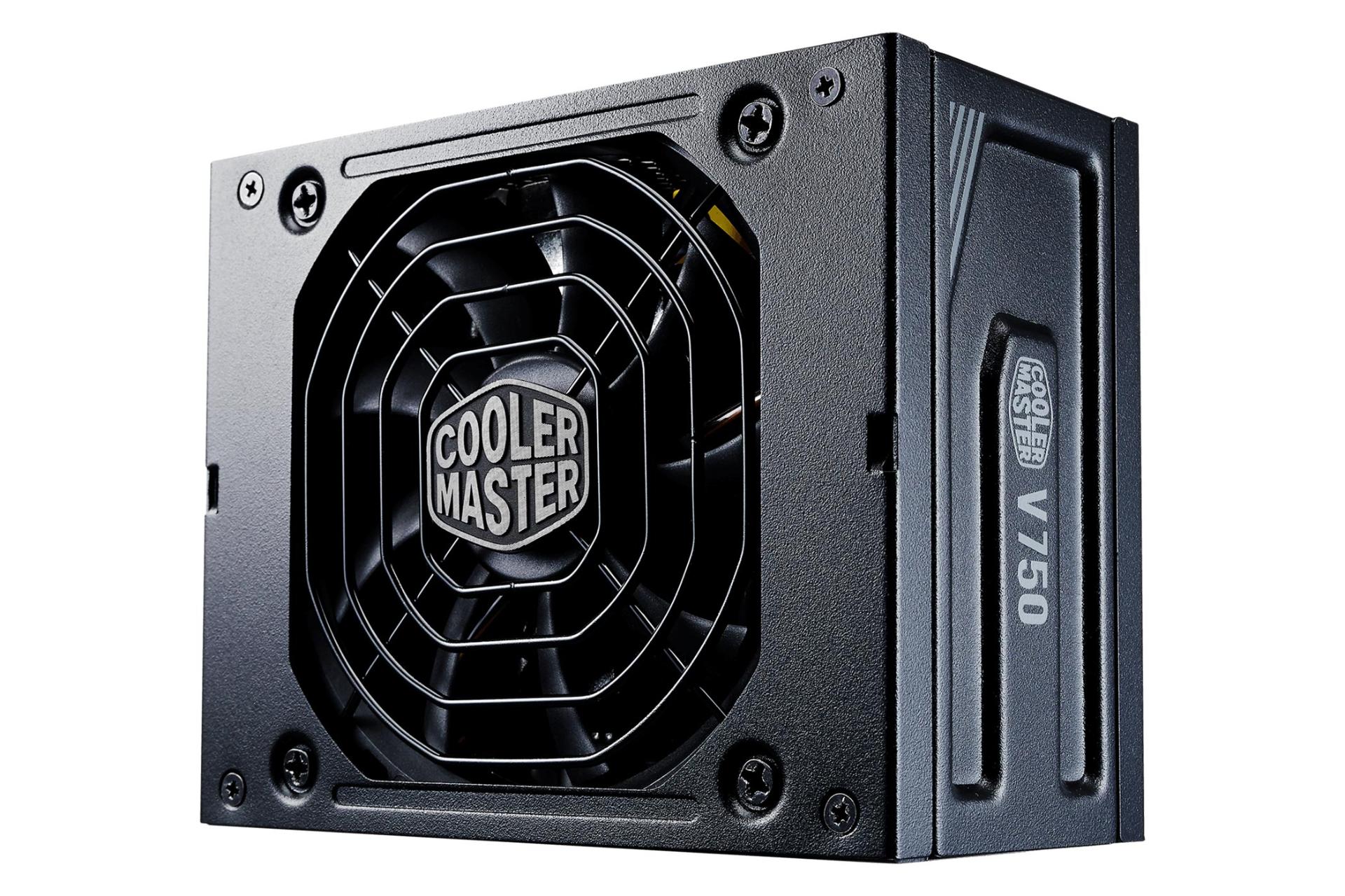 ابعاد و اندازه پاور کامپیوتر کولر مستر V750 SFX Gold با توان 750 وات