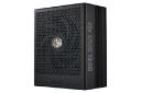 نمای نیمرخ پاور کامپیوتر کولر مستر X Silent MAX Platinum 1300 با توان 1300 وات با نمایش پنل کناری و پایین