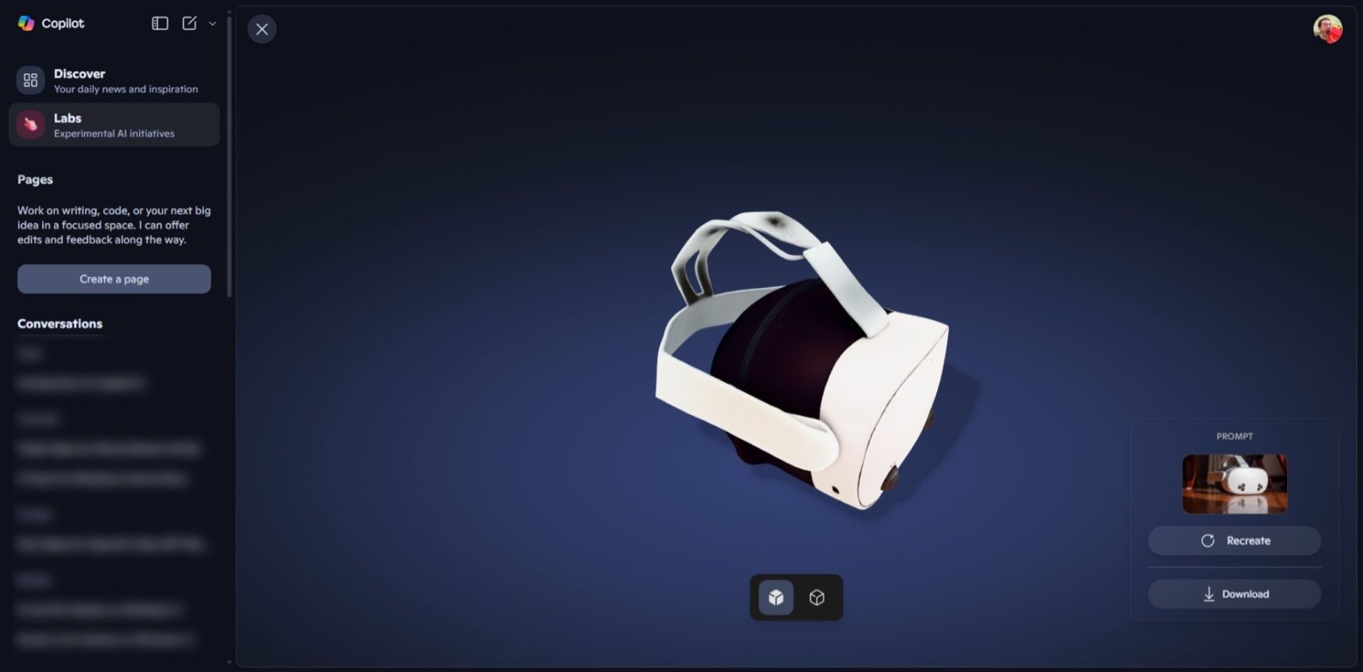 تبدیل عکس به مدل سه بعدی با کوپایلت