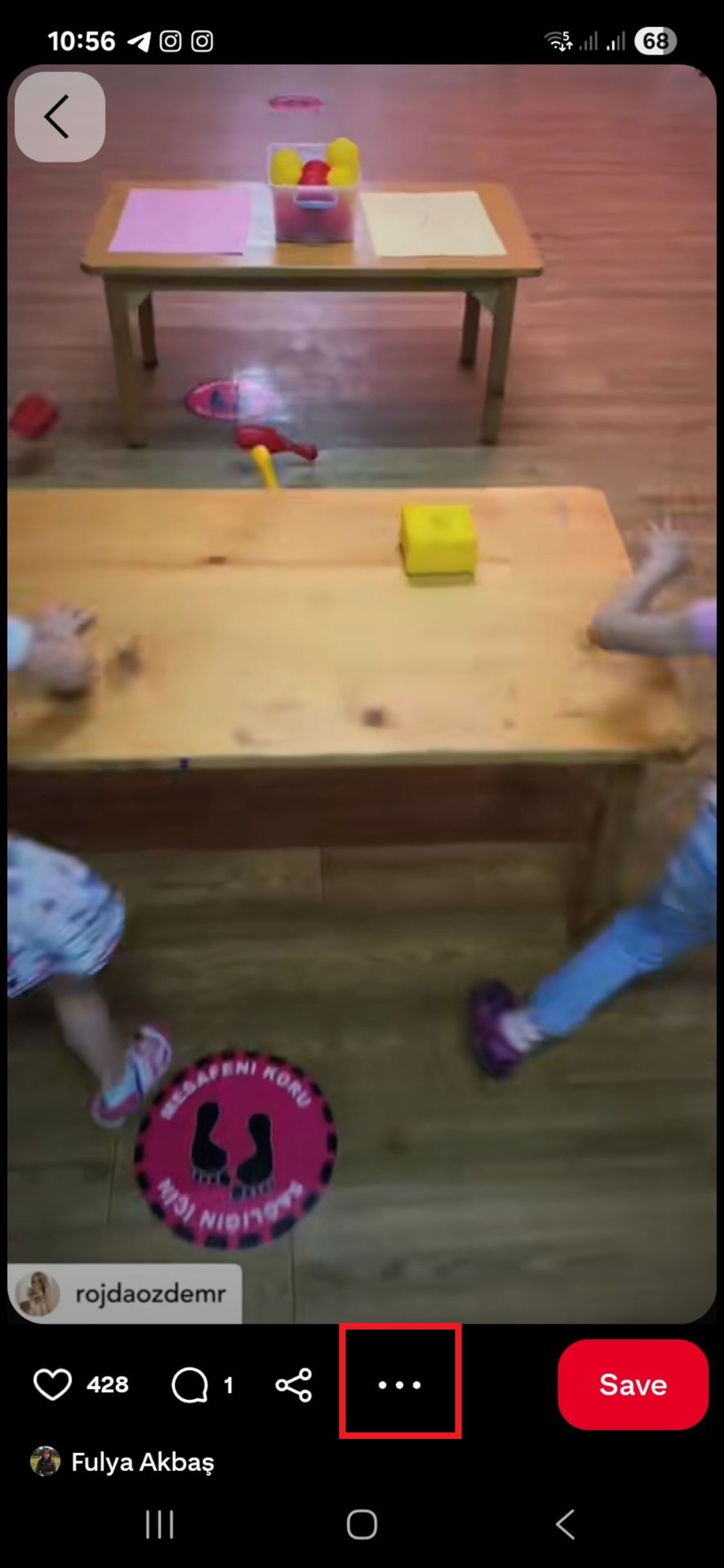 کپی لینک ویدیو در پینترست