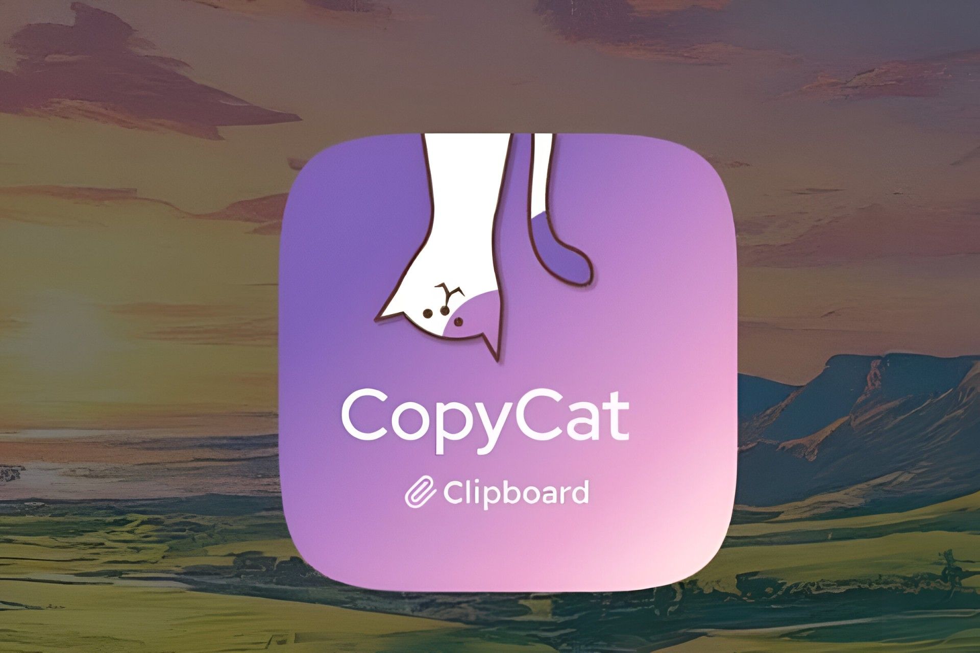 آیکون اپلیکیشن کپی‌کت پس‌زمینه‌ی طبیعت