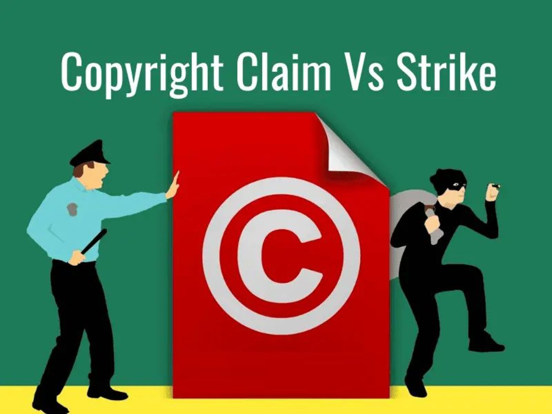 تقاوت Copyright Claim و Copyright Strike