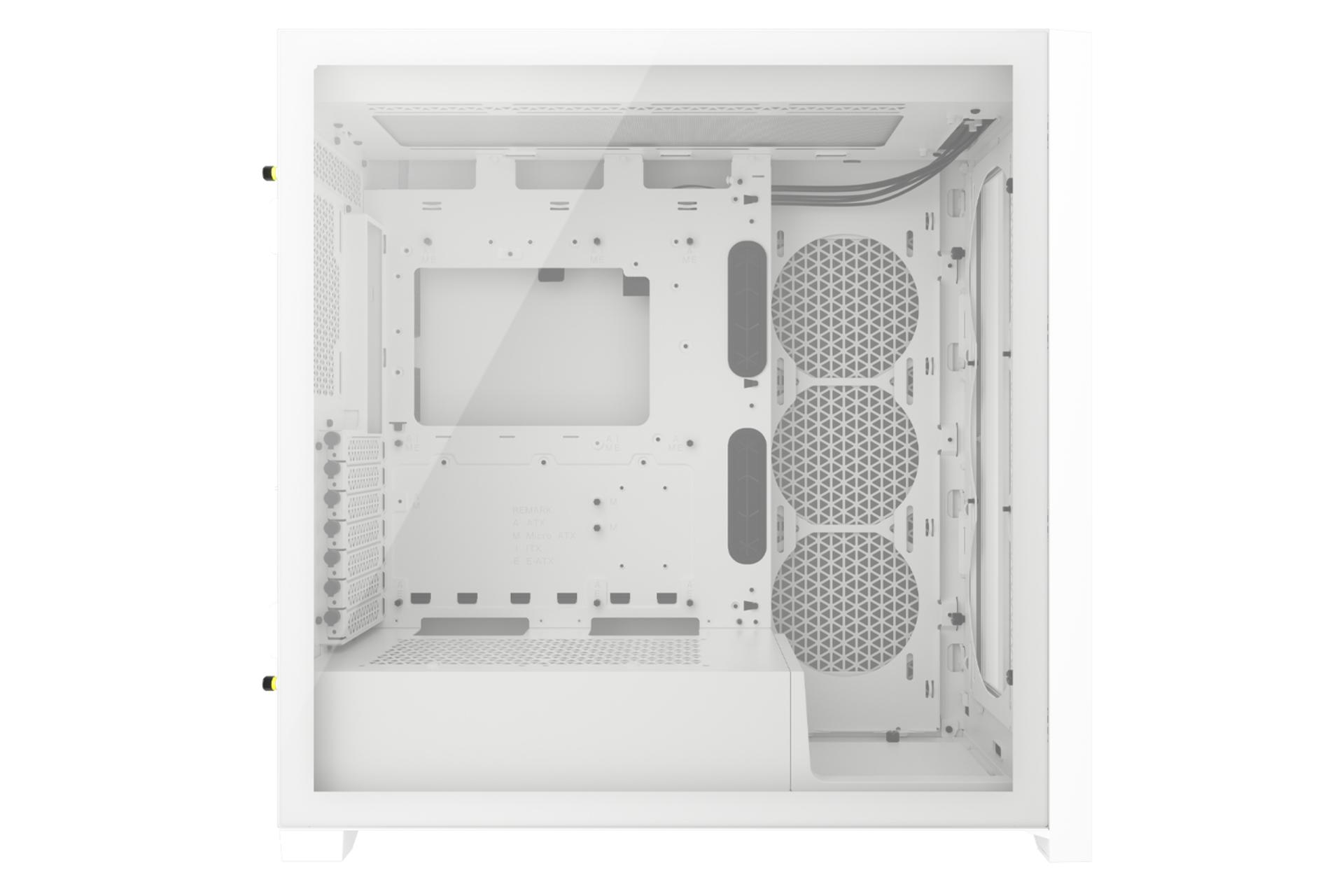 نمای داخل کیس کامپیوتر کورسیر 5000D CORE AIRFLOW