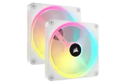 فن کیس کورسیر iCUE LINK QX140 RGB بسته 2 عددی رنگ سفید