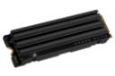 سمت چپ اس اس دی کورسیر Corsair MP600 ELITE Heatsink NVMe M.2 مشکی