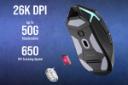 نمای پایین ماوس کورسیر Corsair NIGHTSABRE