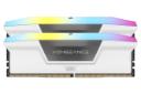 رنگ سفید رم کورسیر Corsair VENGEANCE RGB 64GB (2x32) DDR5-6400 CL32