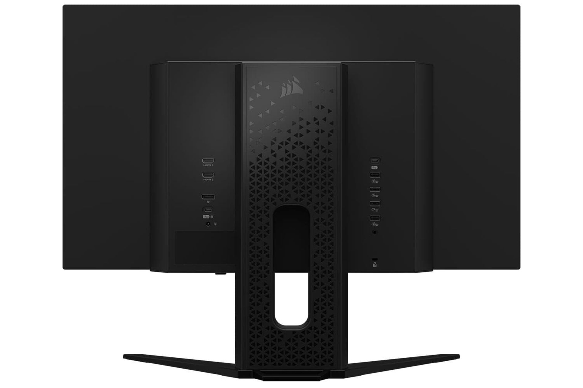 مانیتور XENEON 27QHD240 کورسیر از نمای پشت
