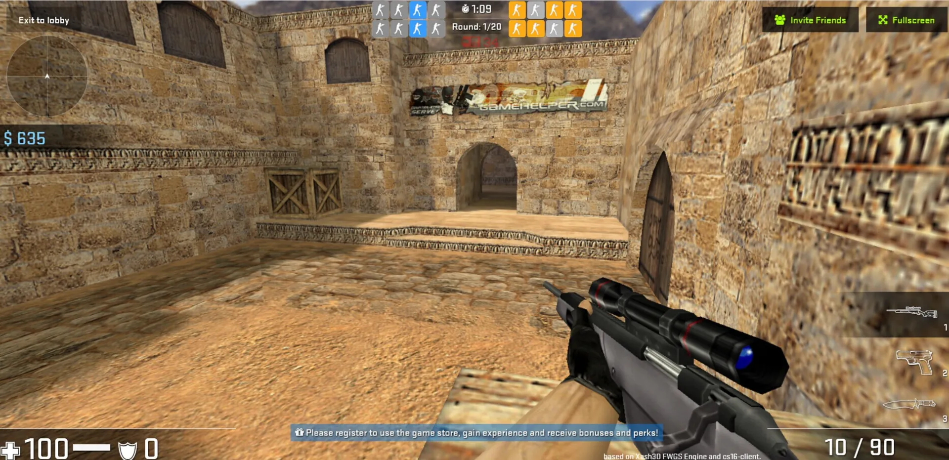 بازی Counter-Strike 1.6