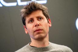 چهره نگران سم آلتمن / Sam Altman مدیرعامل اوپن ای آی